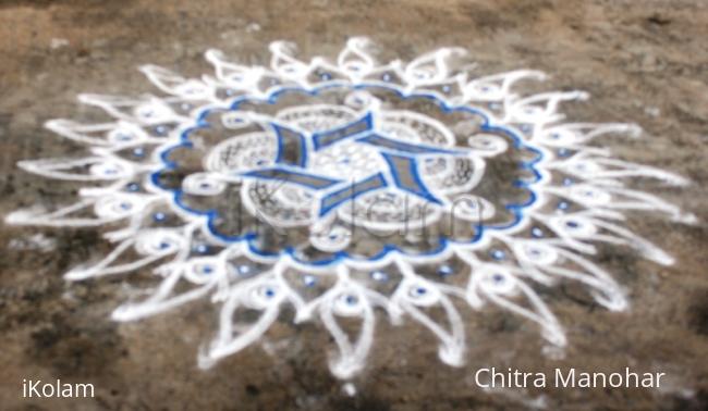 Rangoli: Margazhi dew drops