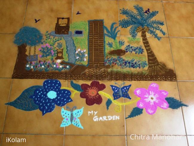 Rangoli: My garden