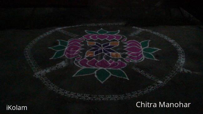 Rangoli: Lotus Rangoli