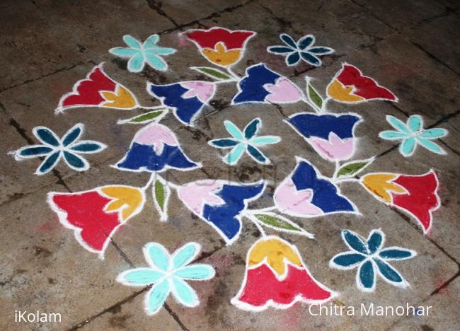 Rangoli: margazhi kolams