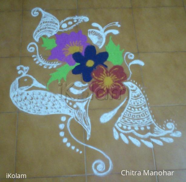 Rangoli: margazhi kolams