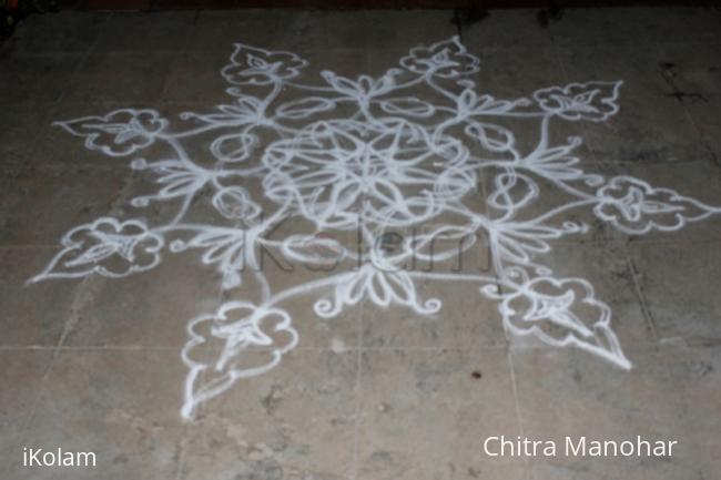 Rangoli: MY KOLAM TODAY