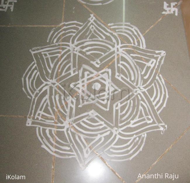 Rangoli: Free hand
