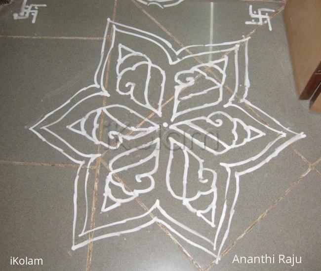 Rangoli: Shanku kolam
