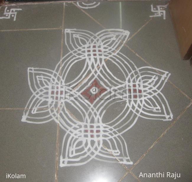 Rangoli: freehand