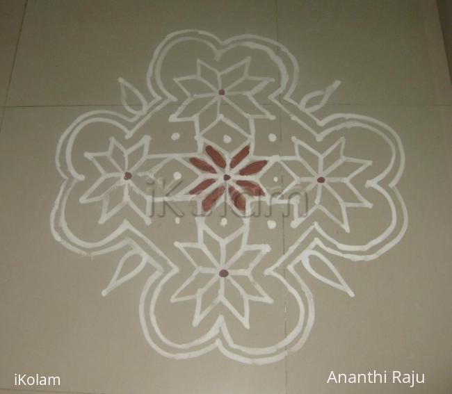 Rangoli: Dotted kolam
