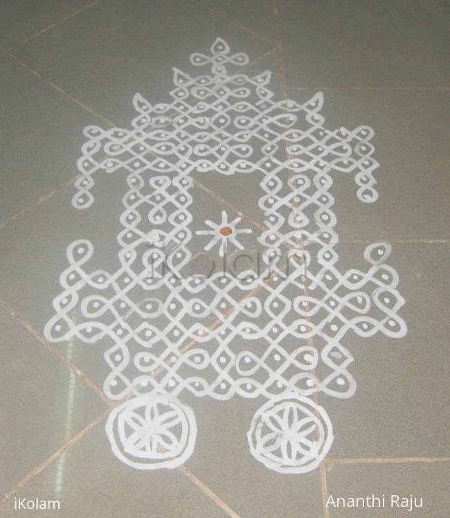 Rangoli: Rathasaptami kolam