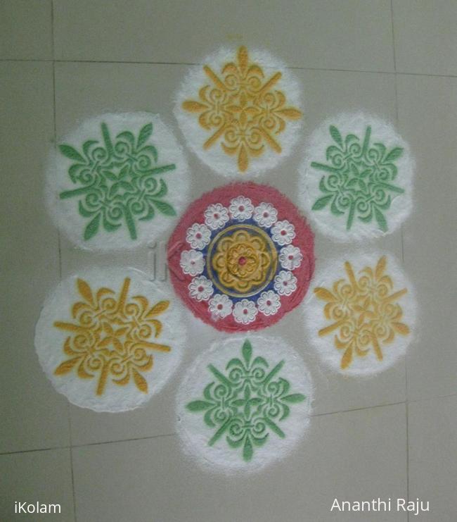 Rangoli: Tamil New Year Kolam