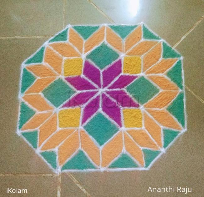 Rangoli: Holi rangoli