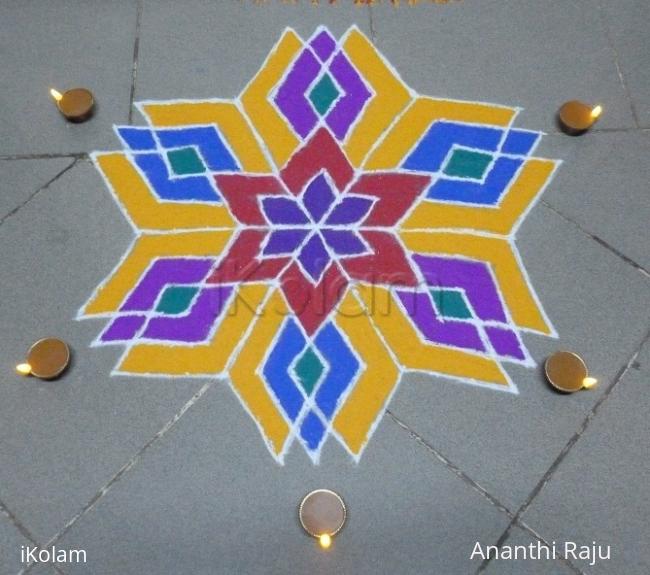 Rangoli: Happy Diwali 2015