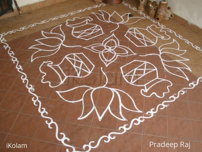 Rangoli: pongal iv