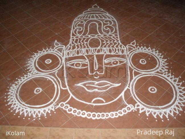 Rangoli: narayana hari narayana