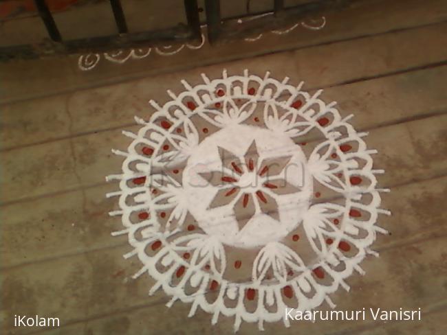 Rangoli: blossoms