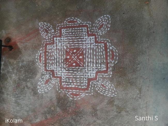 Rangoli: kanya kolam