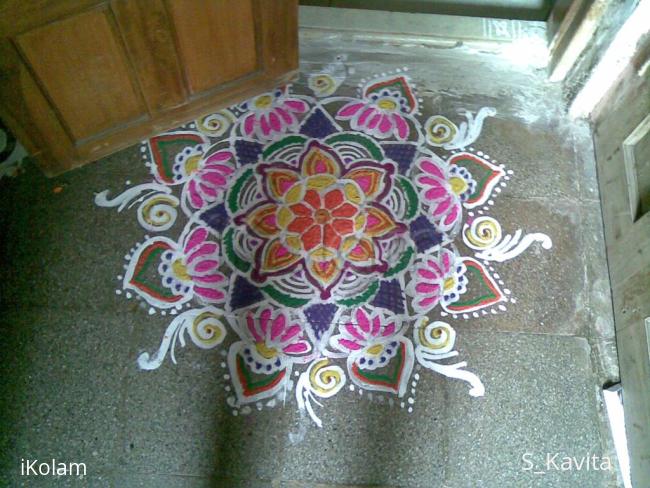 Rangoli: freehand 