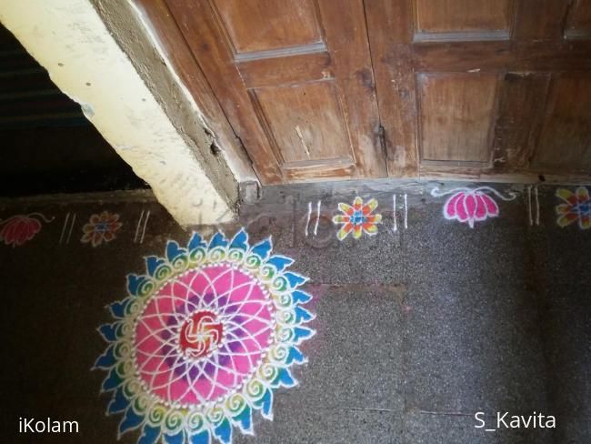 Rangoli: freehand