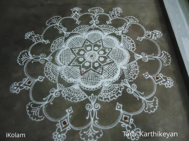 Rangoli: navarathri rangoli