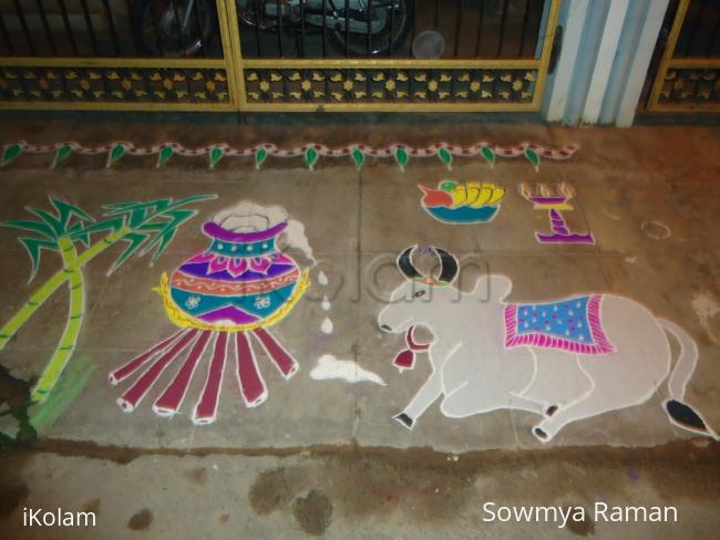 Rangoli: Pongal