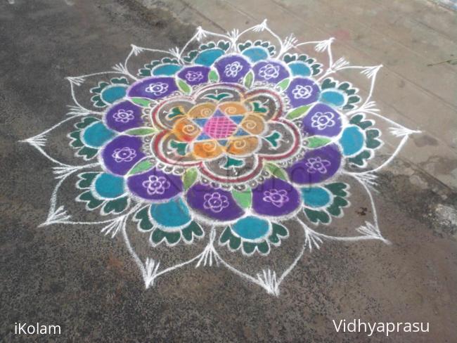 Rangoli: New year rangoli