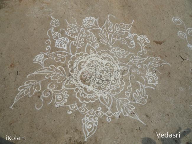 Rangoli: Freehand Design 3