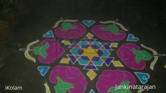 Rangoli: New Year rangoli