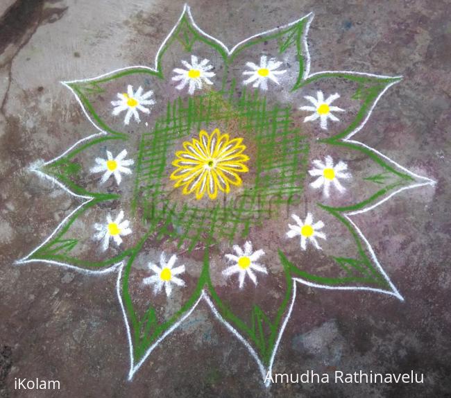 Rangoli: 28th day