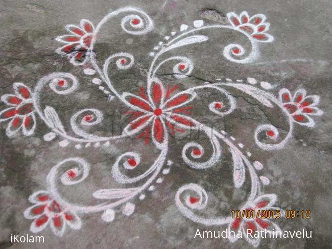 Rangoli: Free hand kolam