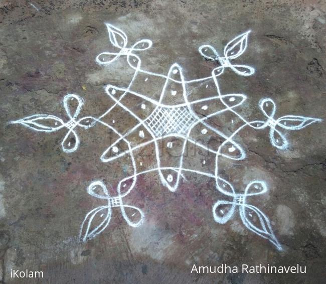 Rangoli: Simple chikku 