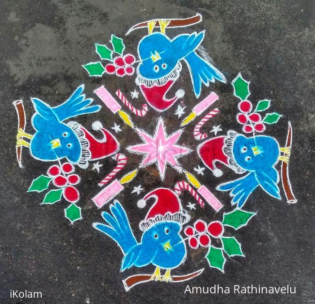 Rangoli: MERRY CHRISTMAS