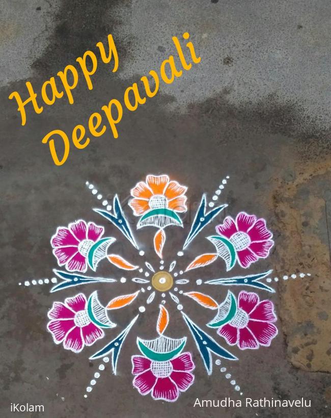 Rangoli: Happy Deepavali Rangoli: Happy Deepavali