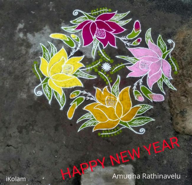 Rangoli: HAPPY NEW YEAR FRIENDS...
