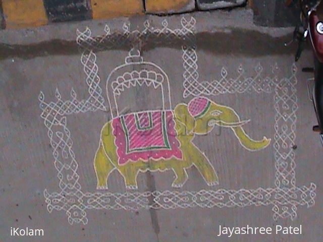 Rangoli: Dasara Kolam