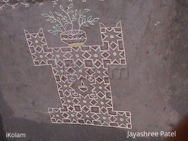 Rangoli: Tulasi Pooja