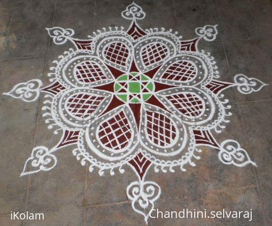 Rangoli: tuesday kavi kolam