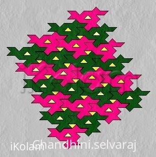 Rangoli: Rajamma aunty's puzzle Rangoli: Rajamma aunty's puzzle
