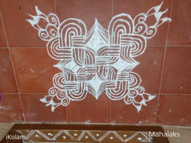 Rangoli: Friday kolam