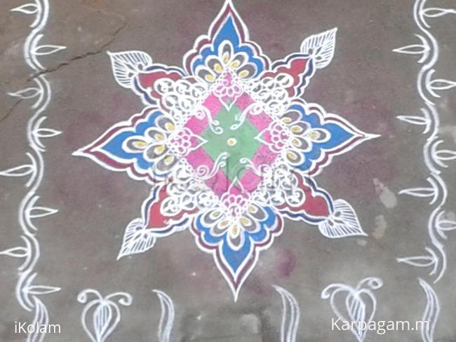 Rangoli: padi kolam
