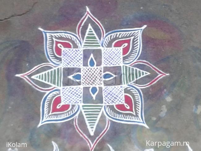 Rangoli: padi kolam