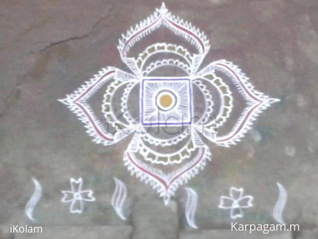 Rangoli: padi kolam