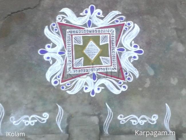 Rangoli: free hand