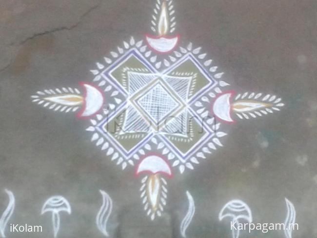 Rangoli: padi kolam