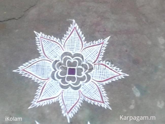 Rangoli: free hand