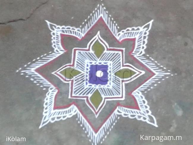 Rangoli: padi kolam