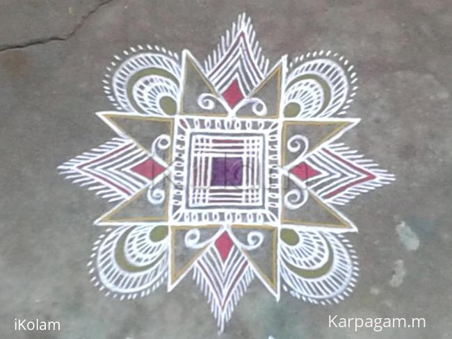 Rangoli: padi kolam