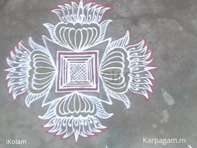 Rangoli: padi kolam
