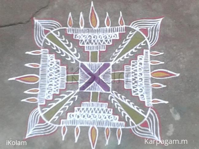 Rangoli: padi kolam