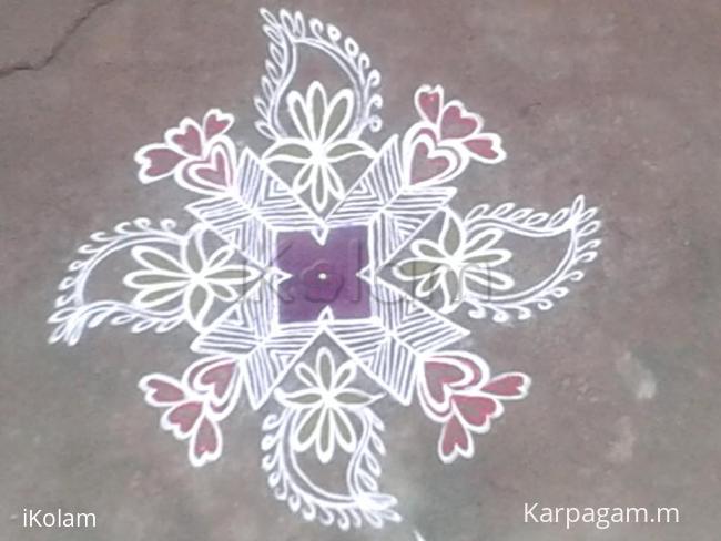 Rangoli: padi kolam