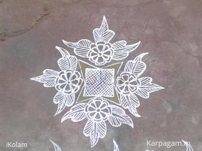 Rangoli: padi kolam