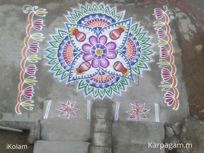 Rangoli: pongal