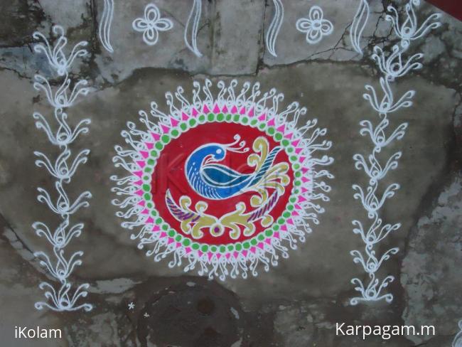 Rangoli: Best Peacock rangoli